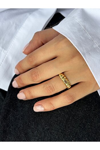 Ressia Auger Design Gold Ring