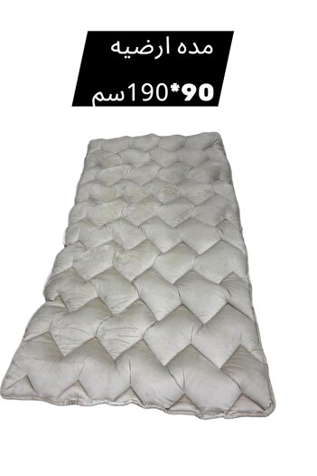 Gerenic Luxury cotton mattress and coverlet with ideal dimensions (190 cm x 90 cm x 10 cm) for home, camps and rest houses