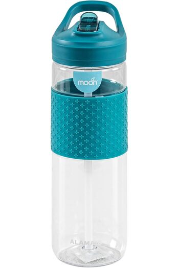 Moon Sipper Bottle With Silicone Sleeve 74x74x243mm 700ml / 24oz