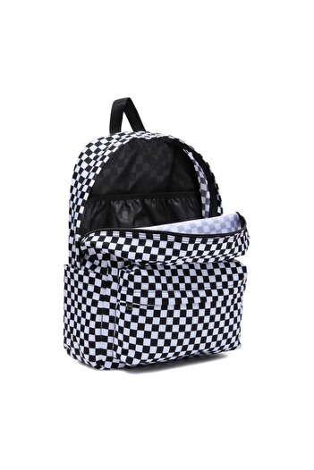 Vans 000H4Xy281-R Old Skool Check Backpack Backpack &amp; Ccedil;Antası White