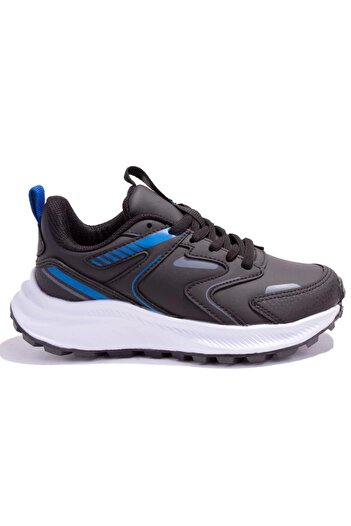 Kinetix Montoya Black Orthopedic Casual Boys' Sports Shoes
