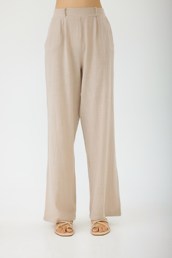 SEVİLEN Linen trousers