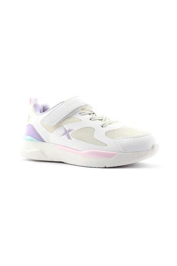 Kinetix Felix 2Fx 31-35 White Lilac Girl's Sports Shoes