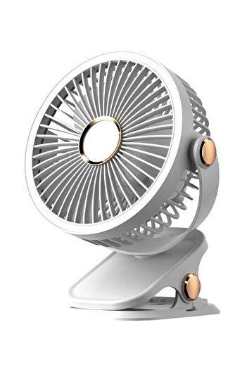 ET-LIFE 4 in 1 Multi-Functional Portable Rechargeable Clip Fan, Table fan, Hanging Fan, Handheld Fan