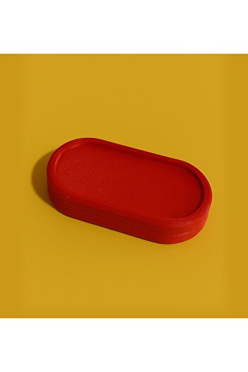 Alfa Tshirt Magnetic Oval Stress Toy (Red) – Magnetic Fidget Slider