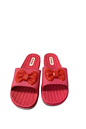 güven kundura Women's Flat Non-Slip Sole Plastic Slippers