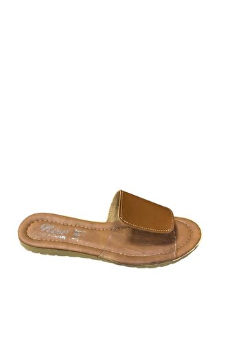 Rose Women's Flat Thin Sole Transparent Slippers