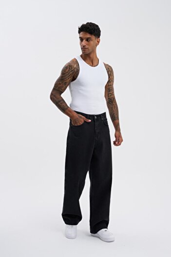 Machinist Erkek Oversize Baggy Jean Asphalt