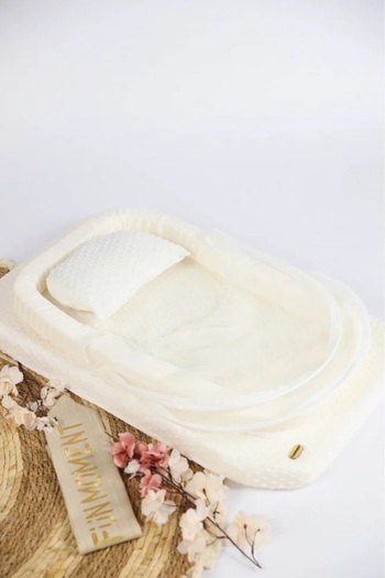 Fun Moment Ultra Soft Breathable Newborn Mosquito Net Sponge Mattress