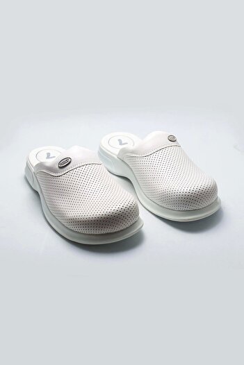 Kardelen İş Elbiseleri Παντόφλες Unisex Prodexy EKO – Μοντέρνα και άνετη επιλογή, Συμπληρώστε το στυλ σας με ασπρόμαυρα χρώματα