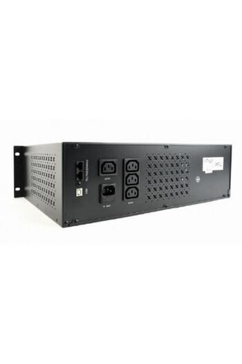 Gembird UPS 1200 VA/720 W, AVR, with management, rack, 1200 VA/720 W, AVR, IEC x 2, Schuko x 2, 2 x