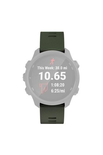 eR D L Curea universală de ceas din silicon, lățime 22 mm, eliberare rapidă, verde militar, eR D L