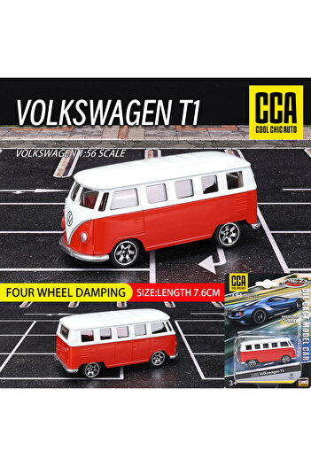 Choice13 Volkswagen T1 CCA MSZ 1:64 Volkswagen Audi Exquisite hanging model classic car static car model allo