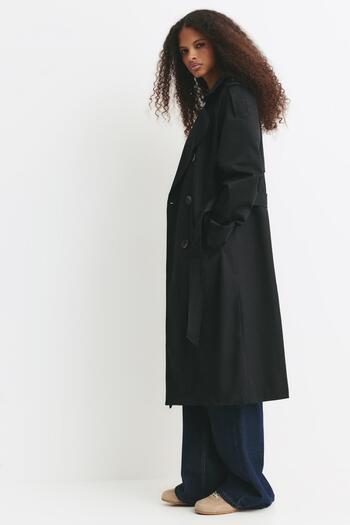 Pull & Bear Kemerli trençkot