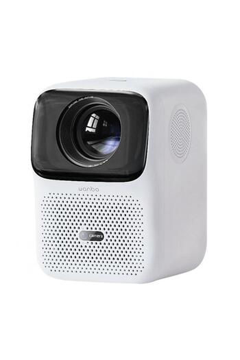 Xiaomi Proiector portabil Wanbo T4, Android 9.0, Full HD, 1080p, WiFi, 1x HDMI, 1x USB (Alb)