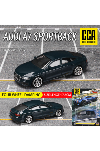 choice2 Audi A7 CCA MSZ 1:64 Volkswagen Audi Exquisite hanging model classic car static car model alloy die-