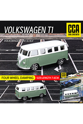 Choice3 Volkswagen T1 CCA MSZ 1:64 Volkswagen Audi Exquisite hanging model classic car static car model allo