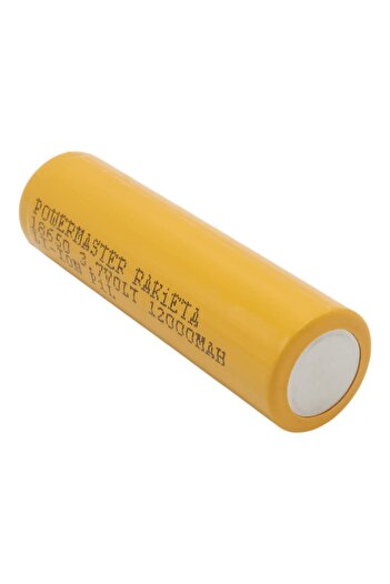 Powermaster PM-9599 Rakieta 3.7 Volt 1200mAh 18650 Başlıklı Şarj Edilebilir Lityum Pil (Tekli)