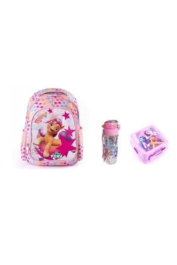 MY LITTLE PONY Pony School Bag, Water Bottle and Nutrition Container