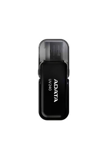 Adata Stick USB UV240, 64G, USB 2.0, Capac rabatabil, Negru