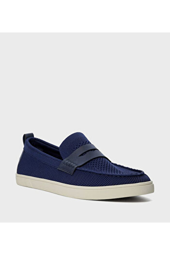 Dune London MEN'S-BAISLEY-NAVY-FABRIC-42
