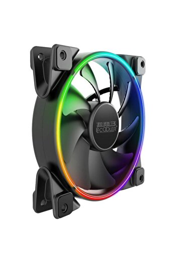 PCCOOLER Ventilator Corona FRGB 120, iluminare ARGB, 120 mm, 2000 rpm, PWM