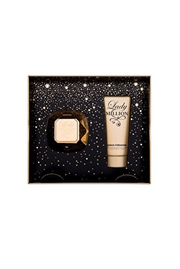 Paco Rabanne Lady Million Eau de Parfum, Women's Gift Set - Eau de Parfum 50ml + Perfumed Body Lotion