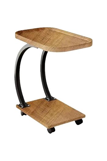 Tradeo Removable square side table for sofa, balcony, or corner. Simple, space-saving coffee table design.