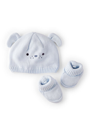 Carter's Baby Boy Blue Hat-Shoes
