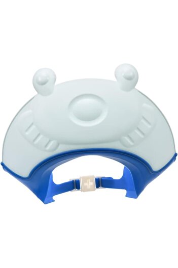 Flo Vizieră de baie de protecție pentru copii, Fippy, model broască, mărime reglabilă, durabilă, ușor de curățat, husă