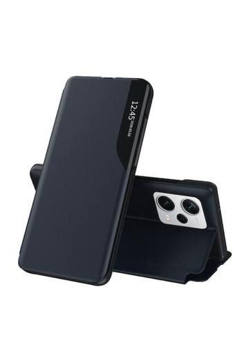 OEM Husa pentru Xiaomi Redmi Note 12 Pro/Poco X5 Pro, Piele ecologica, Dark Blue
