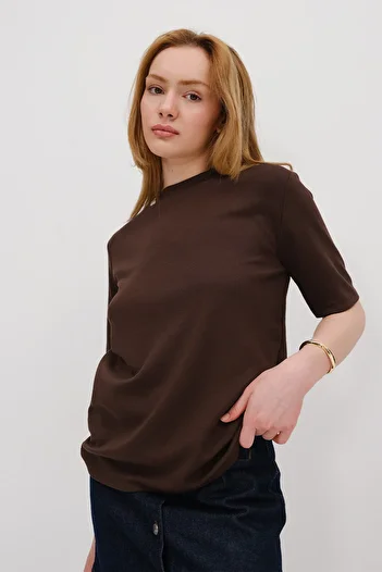 Addax Basic Modal T-Shirt P4318-I9