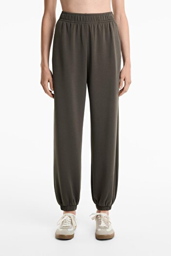 Oysho Soft-touch joggers with modal