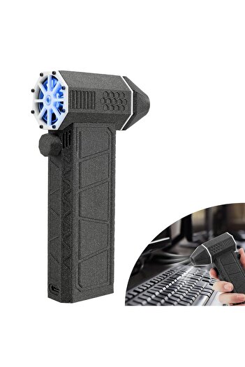 Generic Fan Mini Blower Compact High-Speed -150000 RPM Power Turbo Jet Blower