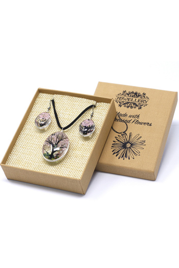 OEM Pressed Flowers - Tree of Life Set - Pink