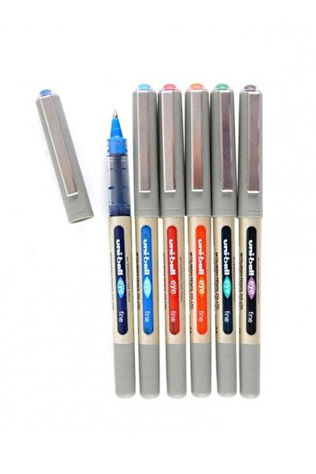 Unibal Uniball 6-Piece Gel Ink Pen Multicolour