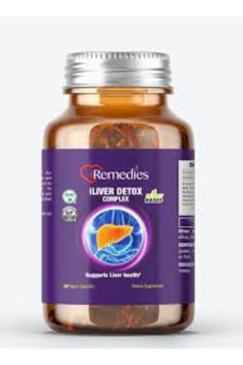 iremedies iLiver Detox Complex – 60 Vegan Capsules