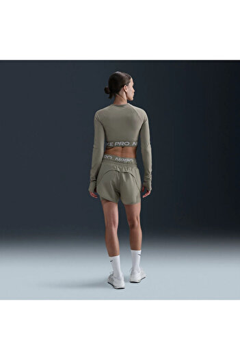 Nike Pro Dri-FIT 2in1 Short Kadın Yeşil Şort (YOUSPORTSWEAR)