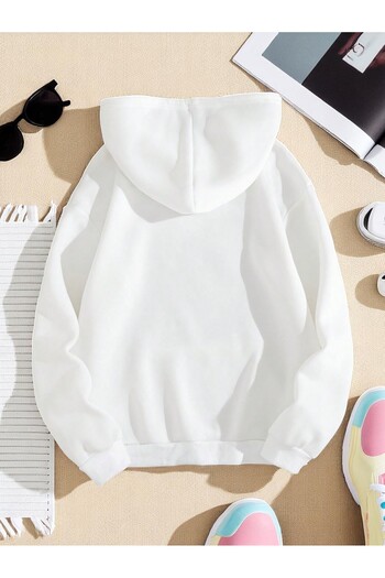 uyguntarz Hanorac oversized unisex cu imprimeu detaliat Heart Lollipop