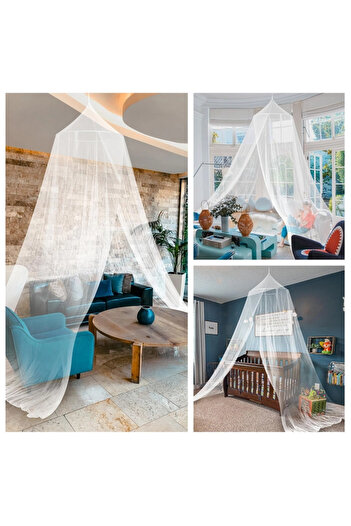 OEM Canopy for girls' bedroom or playroom 65 x 250 x 1255 cm WHITE