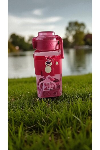 FAMEMUS ACCESSORY Cute Character 600ml Quality Water Bottle