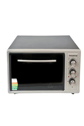 Hausberg Electric oven HB 8000, 48 liters, 1350 W, Black / Silver