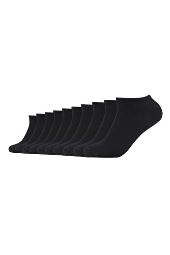 OEM s.Oliver, Set de sosete unisex pana la glezna - 10 perechi, Negru, 39-42