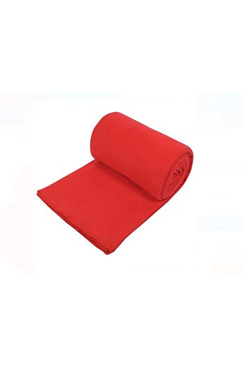 OEM Fleece blanket, 150x220 cm, red