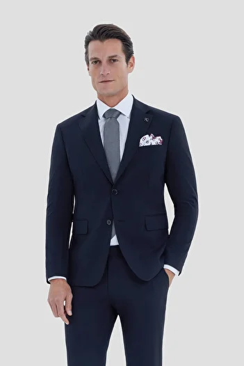 Sabri Özel Mono neck suit black