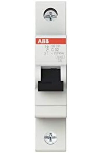ABB SH201-C32 Miniature Circuit Breaker, 1 Pole, 32 Amp