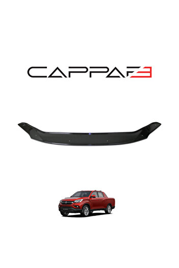 Cappafe SSANGYONG MUSSO GRAND 4MM 2021 2022 2023 2024 2025 2026 KAPUT RÜZGARLIĞI