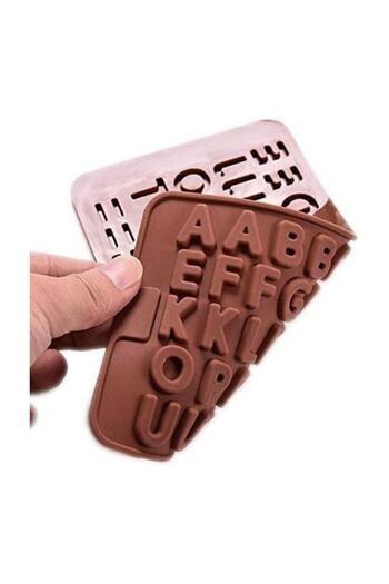 Generic ABC Alphabet Silicone Mold for Candy & Cake