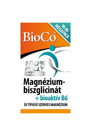 Bioco Magneziu-bisglicinat + Vitamina B6 bioactive - 90 film-coated tablets