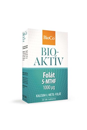 Bioco Bioactive Folate 5-MTHF 1000mcg x 30 Tablets